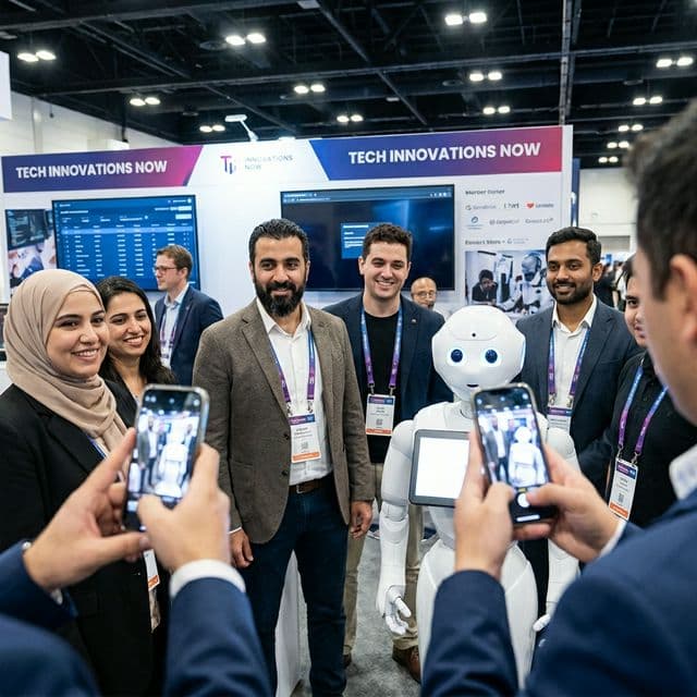 Attendees at Tech Week